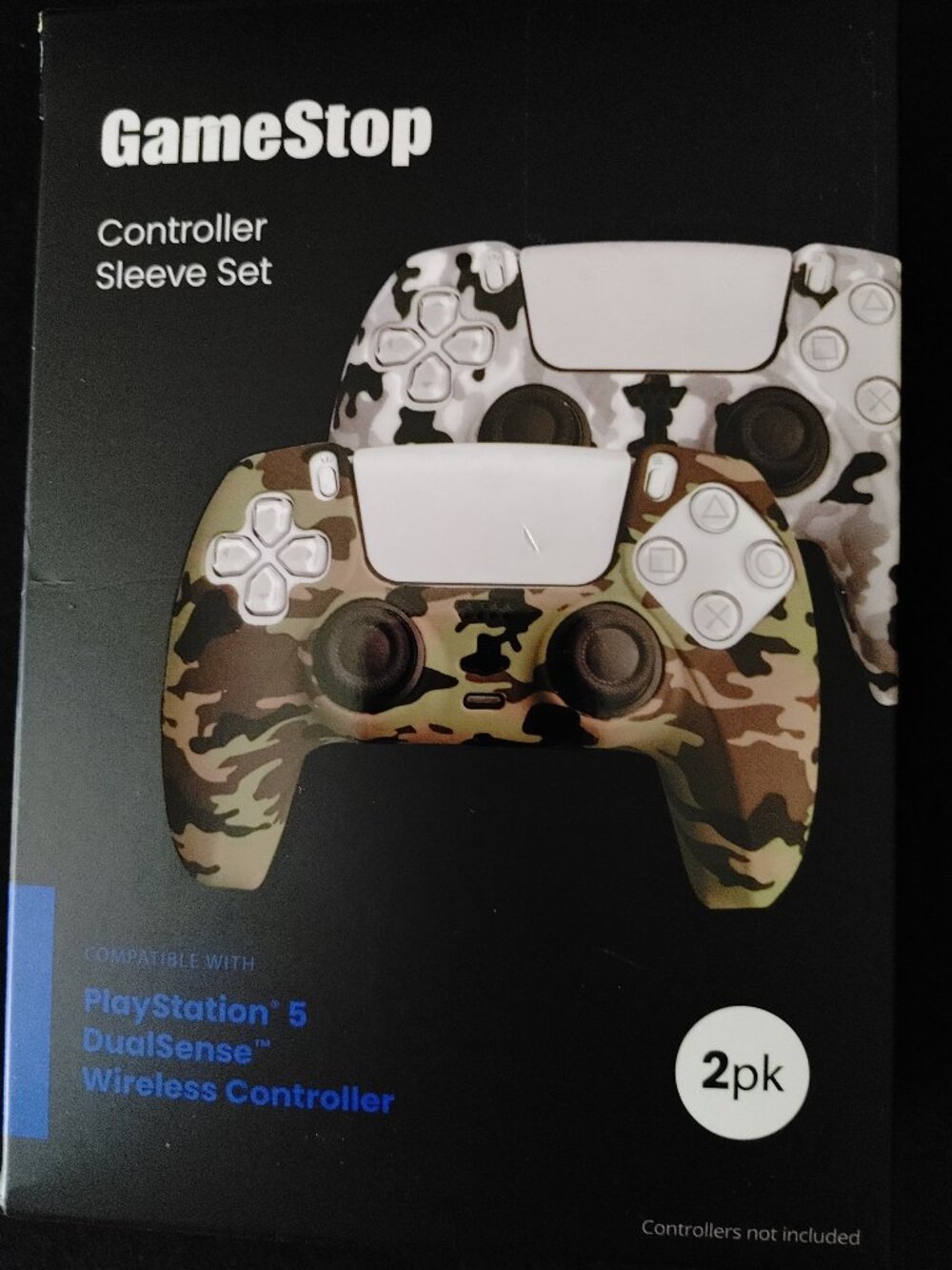 BNIB GameStop 2 Pack Controller Sleeve Set - Camo Style